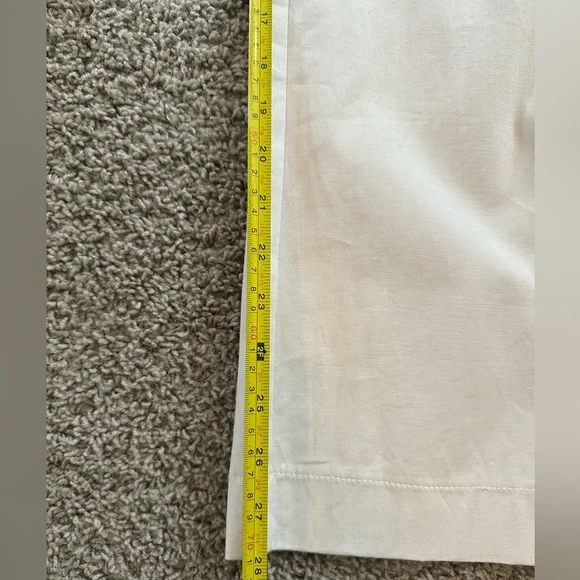 Abercrombie Cream Wide-Leg Trousers - Picture 6 of 6